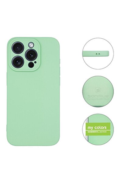 Sonique Θήκη Σιλικόνης My Colors Apple iPhone 15 Pro Βεραμάν