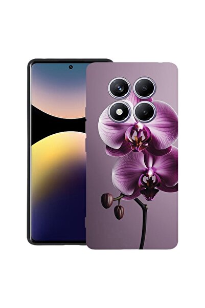 bestcase ¬Æ Husa pentru Xiaomi Redmi Note 14 Pro 4G, Pink Orchid, Slim Silico...