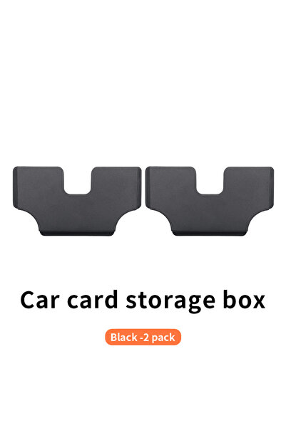 Choice1 2PCS Newest Car Mounted Card Holder Voucher Storage Box Car Refueling...