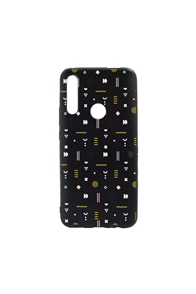 bestcase Силиконов калъф, съвместим с Xiaomi Redmi Note 8T, със символи, усто...