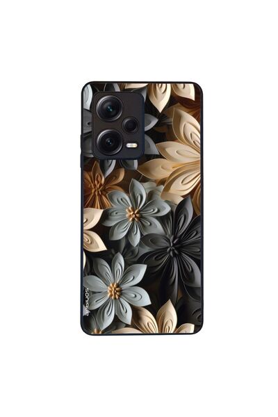 Sonique Θήκη 3D Flower Series για Xiaomi Redmi Note 12 Pro Plus Γκρι