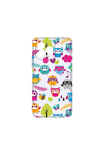 bestcase ¬Æ Husa Clear Silicon 2MM, Compatibila Cu Xiaomi Redmi 13, Owl, Anti...