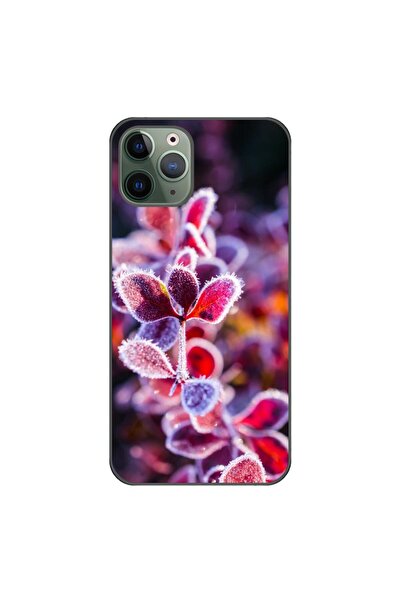 OEM Husa compatibila cu Apple iPhone 11 Pro Max Silicon Gel Tpu Model Flori I...