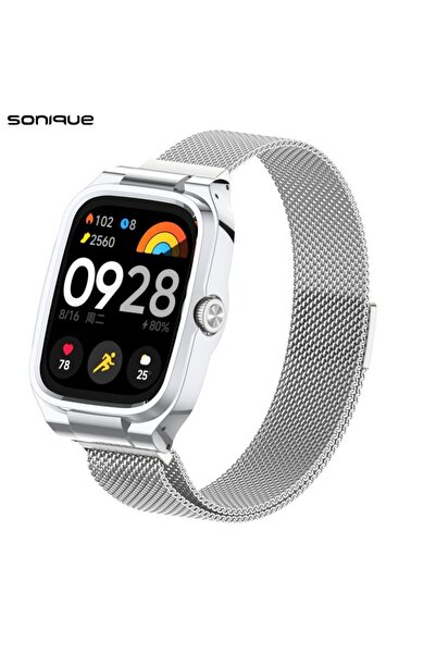 Sonique Λουράκι Stainless Steel Milanese Classic για Xiaomi Redmi Watch 4 / W...
