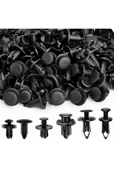 Choice 190Pcs 190Pcs Universal Car Buckle Set 6 Sizes Fastener Rivet Clamping...
