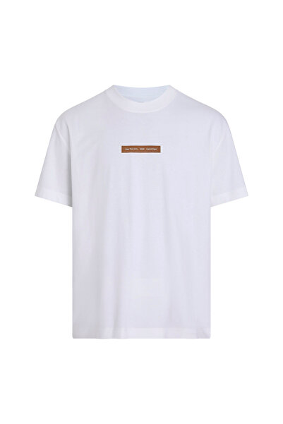 Calvin Klein Tricou bărbătesc cu mânecă scurtă și logo, mărimea M