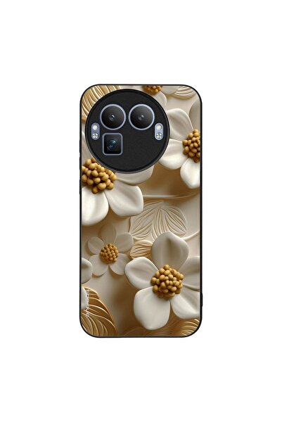 Sonique Θήκη 3D Flower Series για Realme GT 8 Pro 5G Λευκό