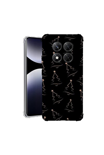bestcase Husă pentru Xiaomi Redmi Note 15 5G cu design brad de Crăciun, Antiș...