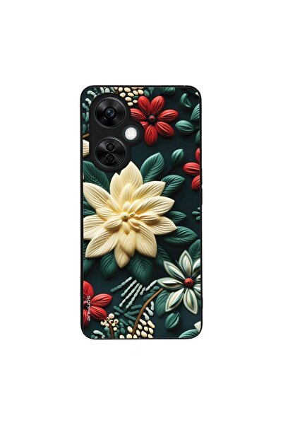 Sonique Θήκη 3D Flower Series για OnePlus Nord CE 3 Lite 5G Πράσινο
