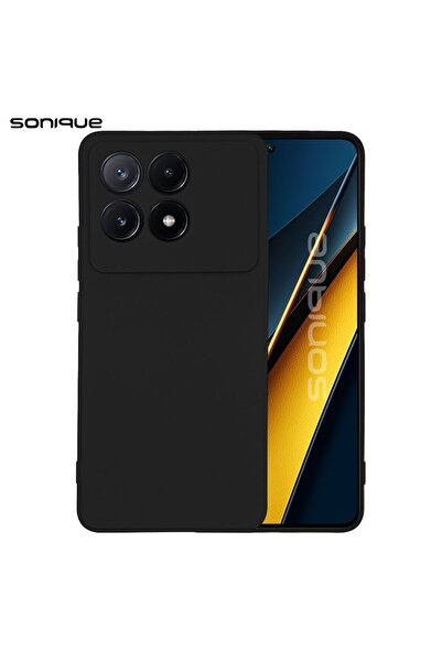 Sonique Θήκη Σιλικόνης My Colors Xiaomi Poco F6 Pro 5G Μαύρο