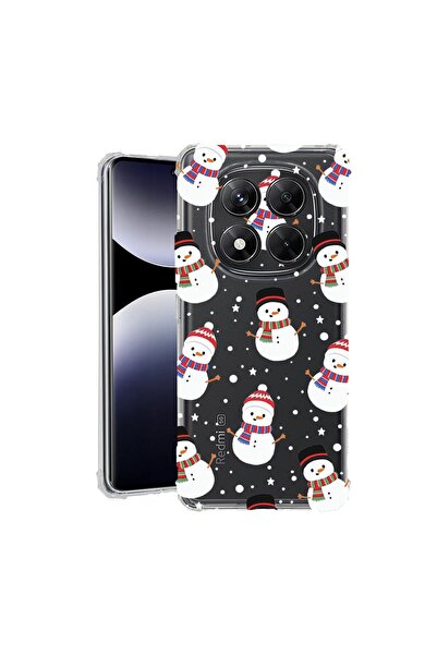 bestcase Husă pentru Xiaomi Redmi Note 15 5G cu design Snowman, Antișoc, Colț...