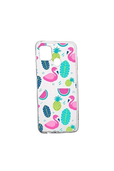 bestcase Θήκη σιλικόνης συμβατή με Realme C21Y, Φλαμίνγκο, ανθεκτική στη φθορ...