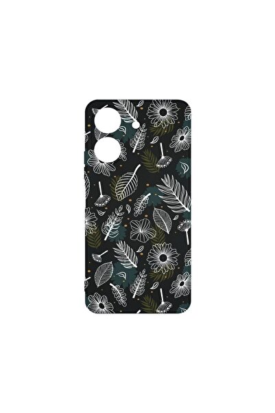 bestcase Slim SIlicon 0.8MM Case, Compatible with Xiaomi Redmi 13C, Flowers, ...