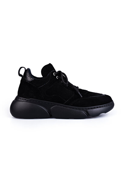 UrbanShoes Pantofi sport damă din piele naturală, Leofex- 239 Negru velur