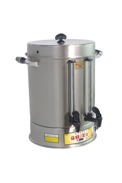 Üret Çelik standart çay makinesi 304 paslanmaz 50 bardak 6 litre