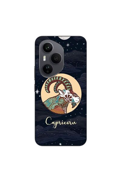 OEM Калъф, съвместим с Honor 400 Pro, силиконов гел TPU, с шарка Хороскоп Коз...