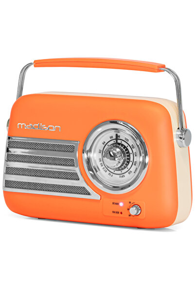 PAULMEDISON PORTABLE RADIO RETRO FM NOSTALGIA 30W WITH BT/AUX FUNCTION - MATTE