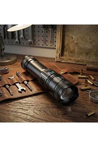 Primo Plus JK-66 Powerful LED Handheld Flashlight | 300 Lumens Brightness | A...