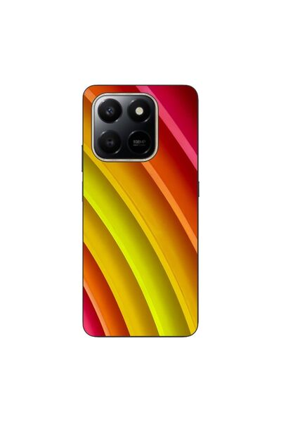 OEM Husa compatibila cu Honor X7d Silicon Gel Tpu Model Abstract Stripes