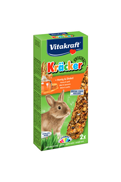 Vitakraft Baton pentru iepuri Kracker cu Miere si Grau Spelt 112 g