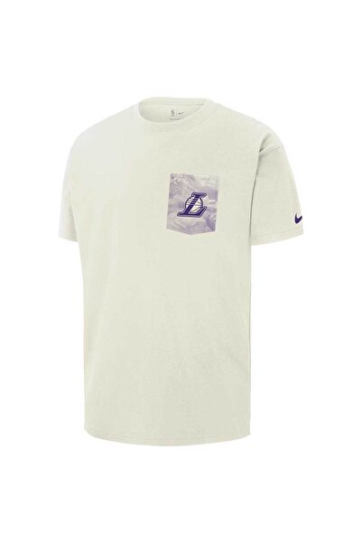 Nike Tricou bărbătesc cu mânecă scurtă Los Angeles Lakers Courtside Max90 M