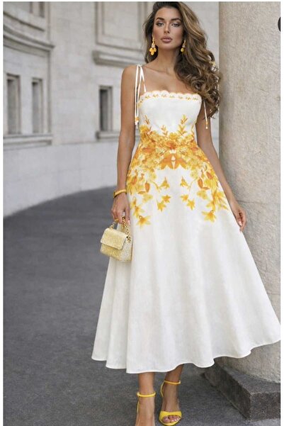 Minası Butik FLORAL ELBİSE