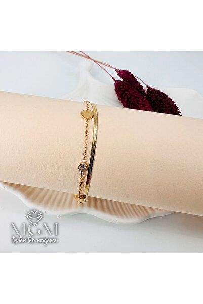 Twin Store أساور فولاذية 16+5 سم قابلة للتمديد - Kbl0148