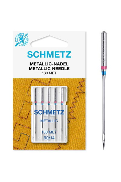 SCHMETZ Set 5 ace de brodat, ata metalica, finete 90, 130/705 H-MET VDS