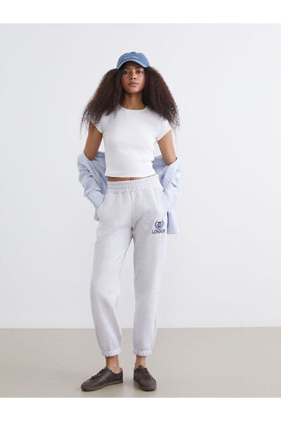 LC Waikiki I London Embroidered Women's Thick Jogger Sweatpants from Freezen ...