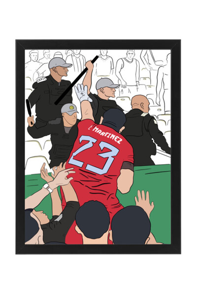 Boomah Accessories Dibu Martinez Argentina Goalkeeper Football Gift Illustrat...