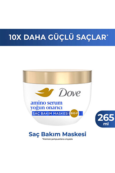 Dove Amino Serum Yoğun Onarıcı Saç Bakım Maskesi 265 ml