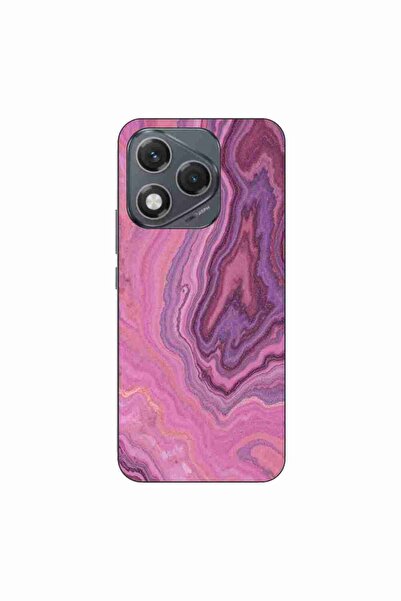 OEM Husa compatibila cu Honor 400 Lite Silicon Gel Tpu Model Pink Quartz Marble