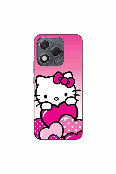 OEM Husa compatibila cu Honor 400 Lite Silicon Gel Tpu Model Hello Kitty Pink...