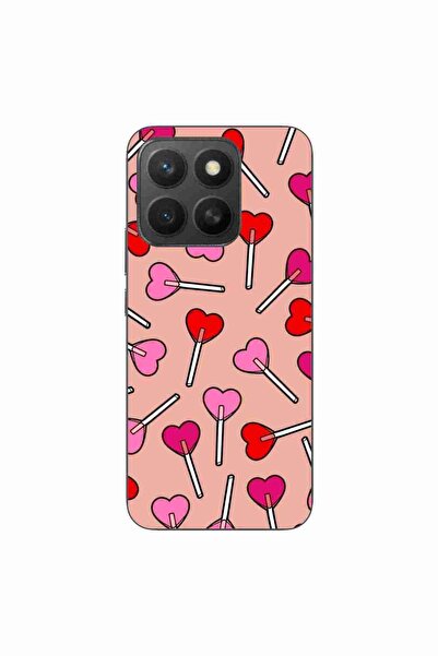 OEM Husa compatibila cu Honor X8c Silicon Gel Tpu Model Valentines Heart Loli...