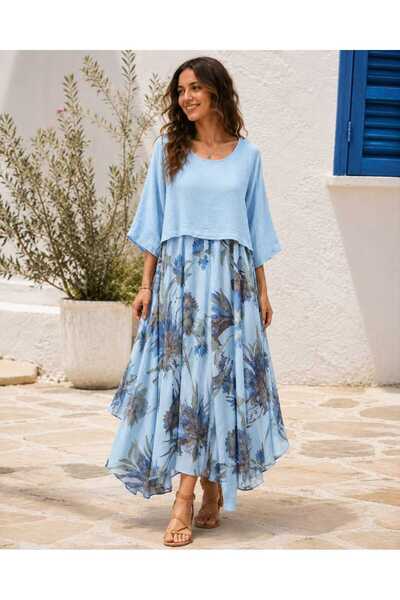 Butik Şans Women's Asymmetrical Cut Italian Double Suit