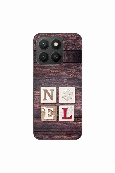 OEM Husa compatibila cu Honor X8c Silicon Gel Tpu Model Craciun Noel Wood
