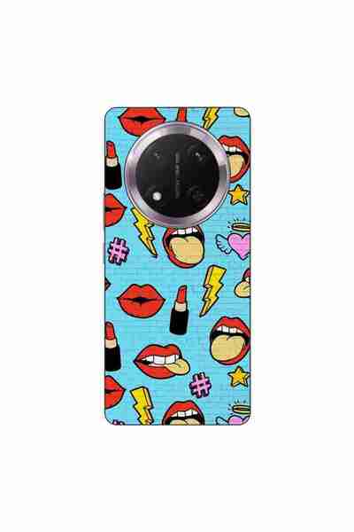OEM Husa compatibila cu Honor Magic7 Lite Silicon Gel Tpu Model Pop Art Lips