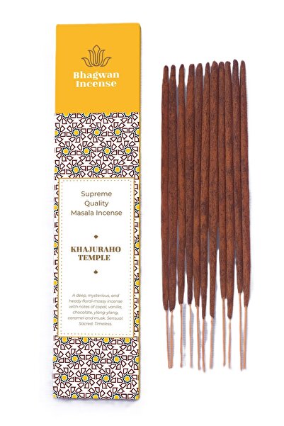 Bhagwan Incense Templul Khajuraho - bețișoare parfumate masala naturale premi...