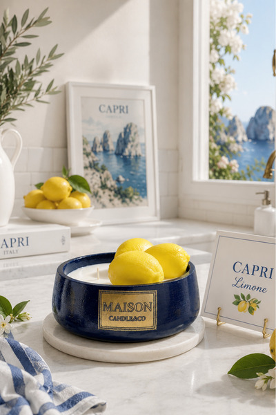 Maison Candle&Co Limon Bahçesi Mum