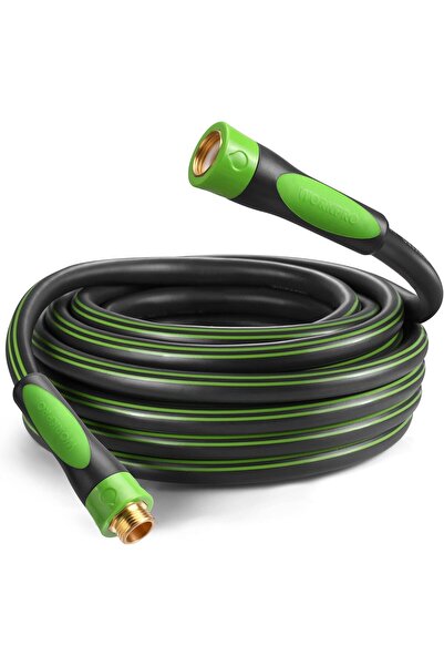 Workpro 1.6 cm × 15 m Garden Hose, Heavy Duty, Flexible, Lightweight Water Ho...