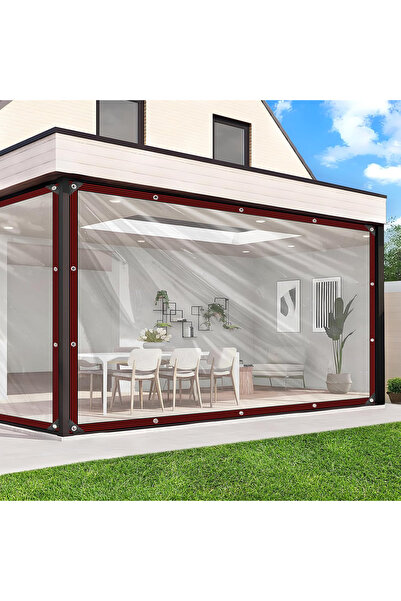 OEM Prelată din polietilenă, impermeabilă, transparentă, 1x4 m