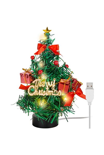 goobay Mini LED tree, 15 warm white micro LEDs (2700 K) and 75 cm USB cable, ...