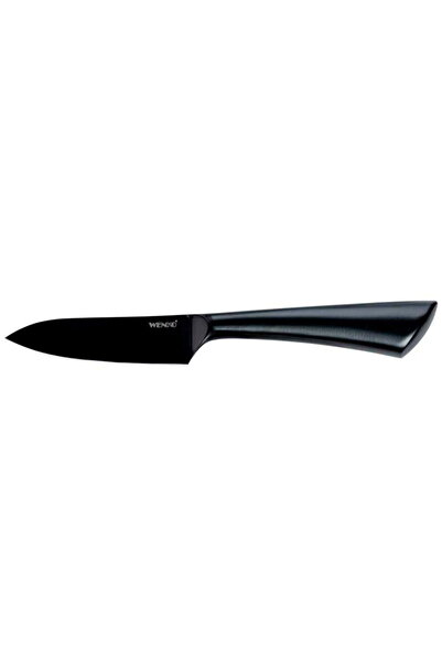 Wenko Cuțit Ace 8 cm Negru pentru exterior și bucătărie 55058100