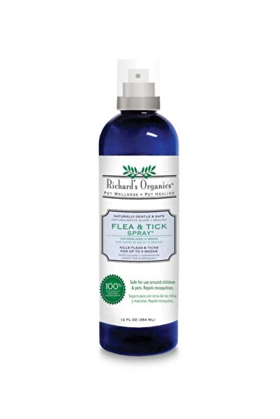 Generic Synergy Labs Richard Organic Flea & Tick Spray for Dogs – Natural Pes...