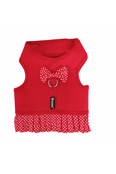 Pet Interest Σαμαράκι Σκύλου Mesh Harness Φούστα Πουά Medium Κόκκινο 40-48cm/...