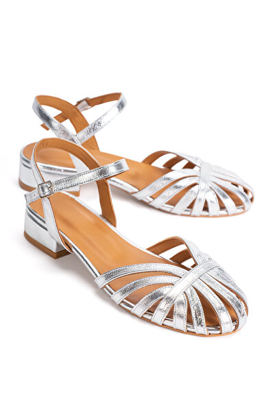 PASSAGE SHOES Pantofi de damă din piele naturală cu toc scurt 3110 LAME