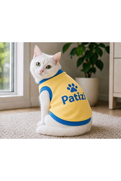 PATİZİSHOP Pet Moda Cat and Dog Tank Top |   L Size