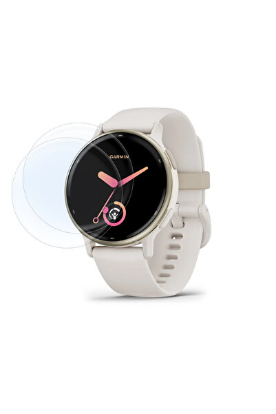 Phonextra واقي شاشة نانو 9H متوافق مع جهاز Garmin Vivoactive 5 مقاس 42 ملم، ق...