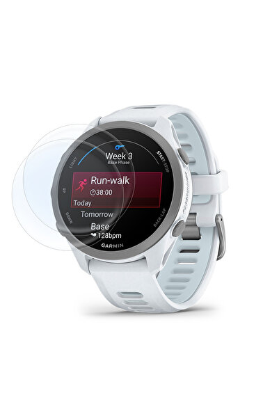 Phonextra واقي شاشة نانو 9H متوافق مع جهاز Garmin Forerunner 170 مقاس 43 ملم،...