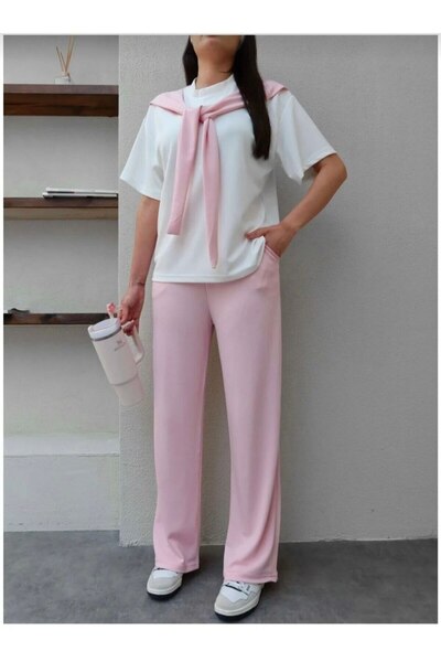 LİFERA Modal Shawl Collar Set